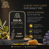 Lapir Gold Empire Solid Perfume | Unisex | Long-Lasting Alcohol-Free Fragrance | 12g