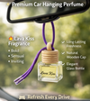 Lava Kiss Premium Hanging Car Perfume – Long-Lasting Luxury Aroma | LAPIR