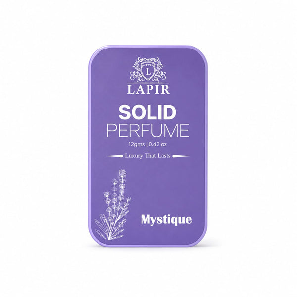 Lapir Mystique Solid Perfume | Unisex | Long-Lasting Alcohol-Free Fragrance | 12g