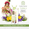 Lapir Radha Rani Natural Floral Pooja Perfume | Alcohol & Chemical Free Mandir Fragrance