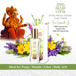 Lapir Ganesh Ji Natural Floral Pooja Perfume | Alcohol & Chemical Free Mandir Fragrance