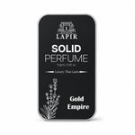 Lapir Gold Empire Solid Perfume | Unisex | Long-Lasting Alcohol-Free Fragrance | 12g