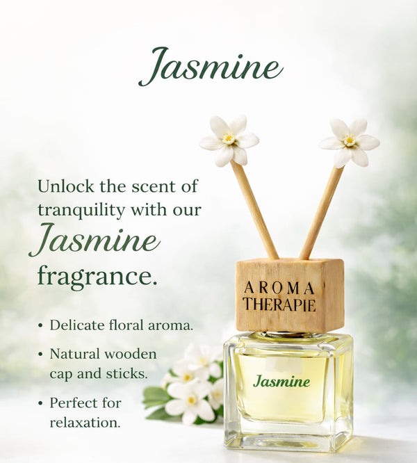 Lapir Jasmine AC Car Vent Perfume | Long-Lasting Car Air Freshener