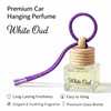White Oud Premium Hanging Car Perfume – Long-Lasting Luxury Aroma | LAPIR